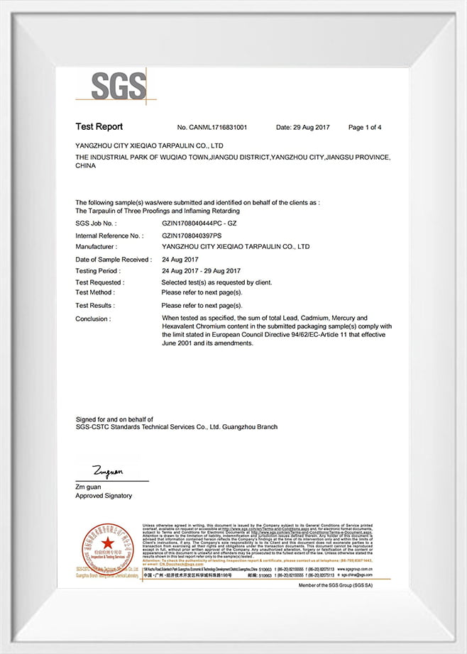 Heavy metal excessive standard detection (English)